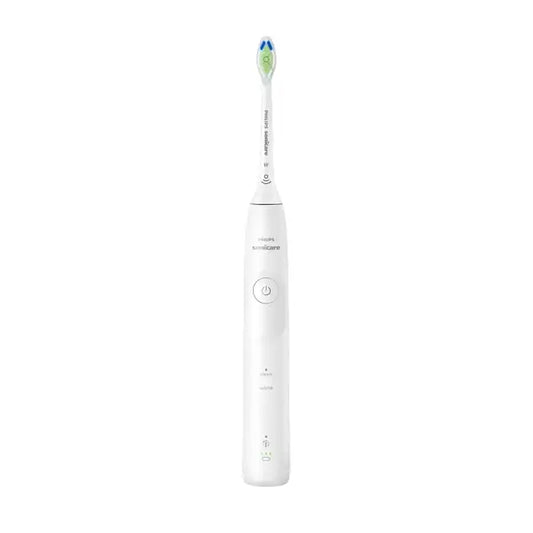 Philips | Elektrische Zahnbürste, Doppelpack | HX7119/02 Sonicare Series 5500 | Wiederaufladbar | Weiß/Schwarz
