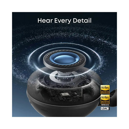Anker Soundcore | Headphones | Space 2 | Over-Ear | Wireless | Jet Black