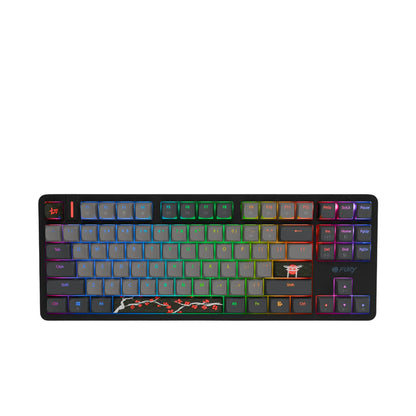 Fury | Gaming Keyboard | Kanabo K6 | Wired | Backlit RGB | US | Black | Gray