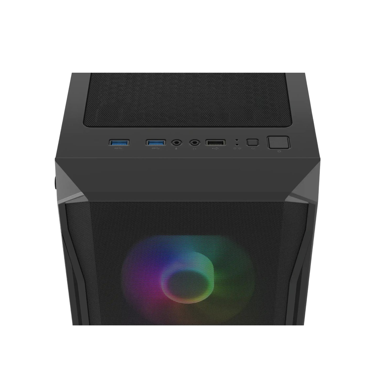 Fury | PC Case | SHOBO SH4F RGB | Midi-Tower | Black