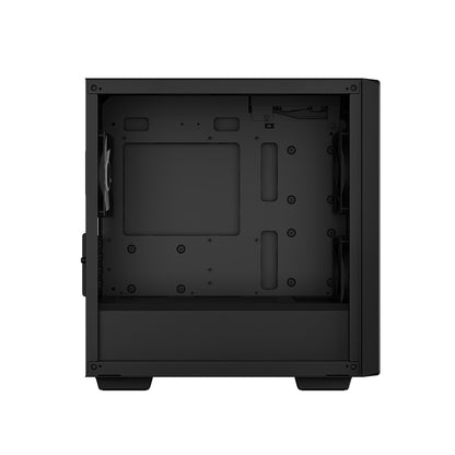 DeepCool | CC360 ARGB | Micro ATX Mini Tower Case | Tempered Glass | Black