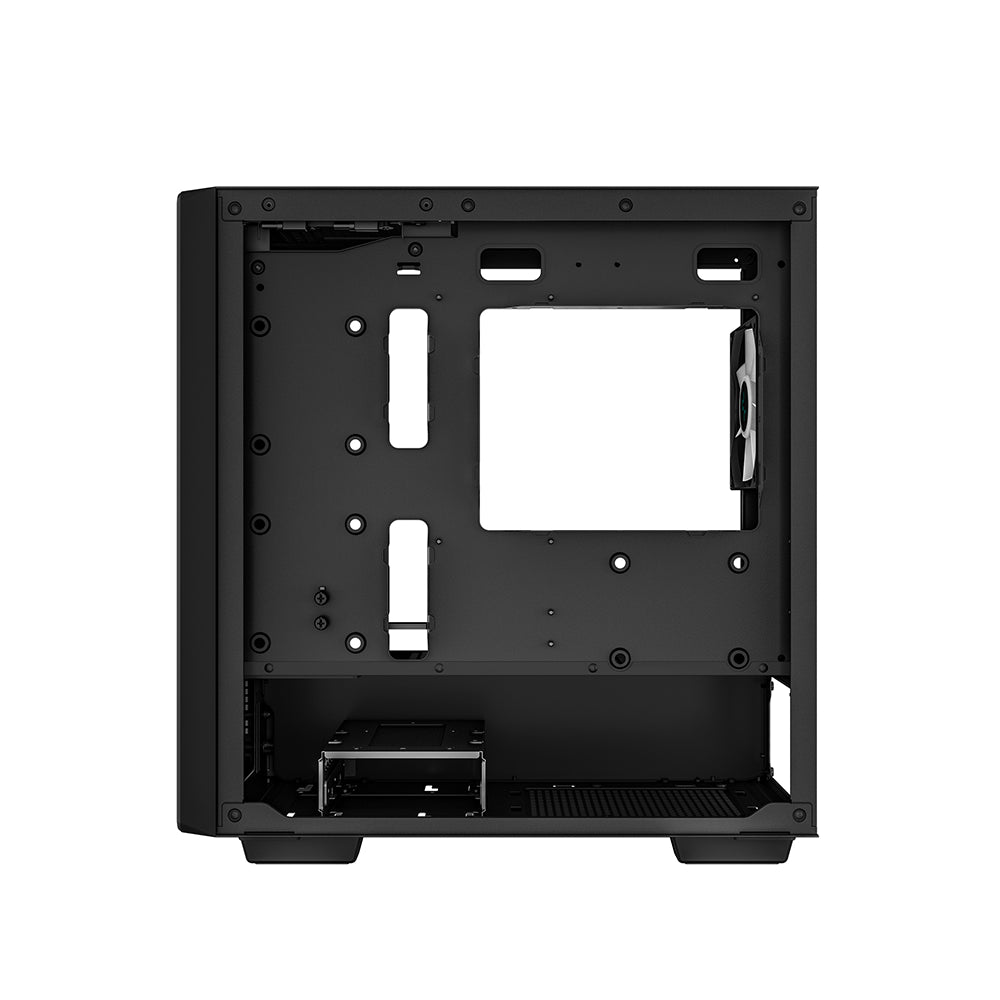 DeepCool | CC360 ARGB | Micro ATX Mini Tower Case | Tempered Glass | Black