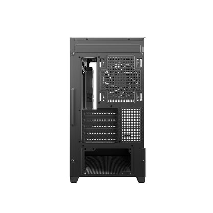 DeepCool | CG380 3F ARGB | Micro ATX Mini Tower Case | Tempered Glass | Black