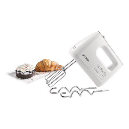 Gorenje | Life Collection | Hand Mixer | M460CDC | 460 W | 5 Speeds | Turbo | White