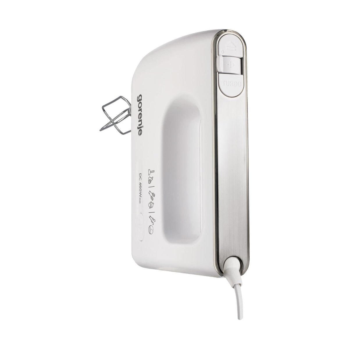 Gorenje | Life Collection | Hand Mixer | M460CDC | 460 W | 5 Speeds | Turbo | White