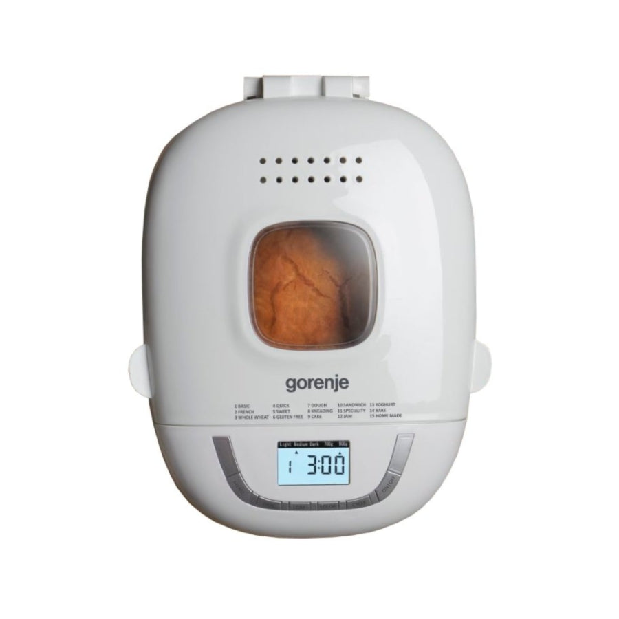 Gorenje | Machine à pain | BM910WII | 550 W | 15 programmes | Blanc