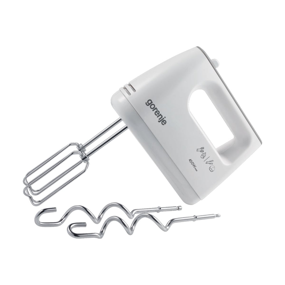 Gorenje | Life Collection | Hand Mixer | M420CW | 450 W | 5 Speeds | Turbo | White