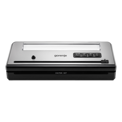 Gorenje | Vakuumierer | VS110BE | 110 W | 750 mbar | 9 L/min | 30 cm Siegelnaht | Schwarz / Silber