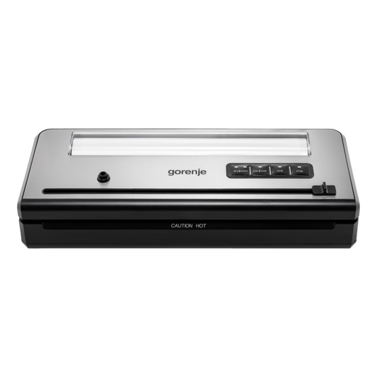 Gorenje | Vakuumierer | VS110BE | 110 W | 750 mbar | 9 L/min | 30 cm Siegelnaht | Schwarz / Silber