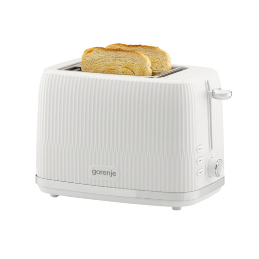 Gorenje | Toaster | T850DPW | 2 Scheiben | 7 Bräunungsstufen | 800 W | Weiß