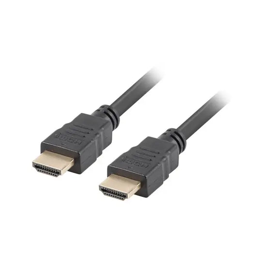 Lanberg | HDMI cable | 19 pin HDMI Type A | Male | 1 m | Black