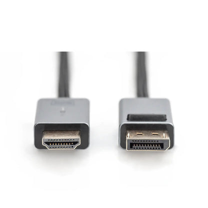 Digitus | 20 pin DisplayPort | 19 pin HDMI Type A | Male | 1.8 m | Black