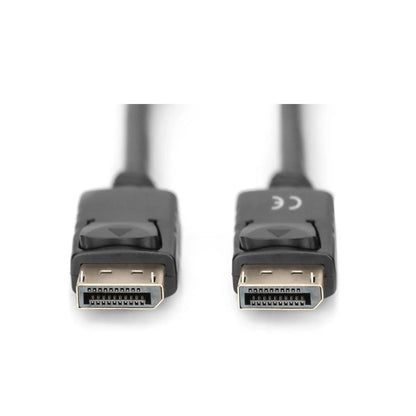 Digitus | DisplayPort cable | 20 pin DisplayPort | Plug | 2 m | Black