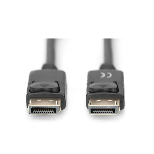 Digitus | DisplayPort cable | 20 pin DisplayPort | Plug | 2 m | Black