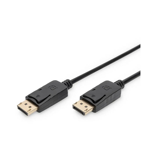 Digitus | DisplayPort cable | 20 pin DisplayPort | Male | 3 m | Black