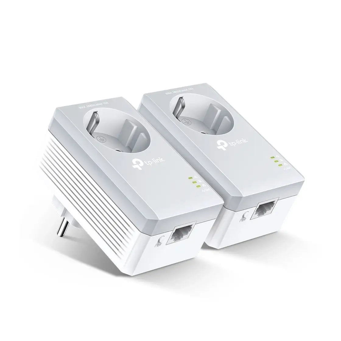 TP-Link | AV1000 Gigabit Passthrough Powerline Starter Kit | White