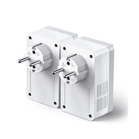 TP-Link | AV1000 Gigabit Passthrough Powerline Starter Kit | White