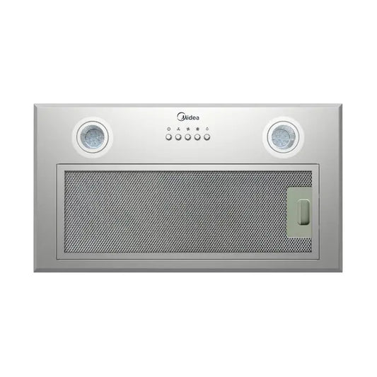 Midea | MCI606 | Einbauhaube | 610 m³/h | 3 Leistungsstufen | Mechanische Steuerung | Edelstahl