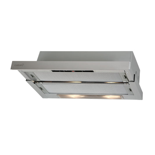 CATA | TF 5250 X | Teleskop-Dunstabzugshaube | 325 m³/h | 3 Geschwindigkeiten | LED | Edelstahl