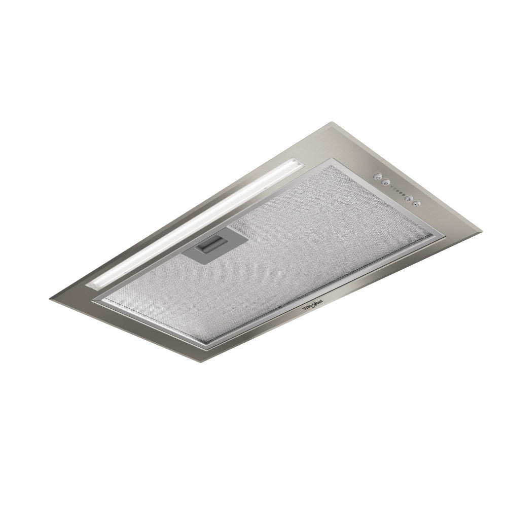 Whirlpool | WCTH 63F LEB X | Built-in Hood | 730 m³/h | 4 Speeds + Boost | Electronic Control | Stainless Steel
