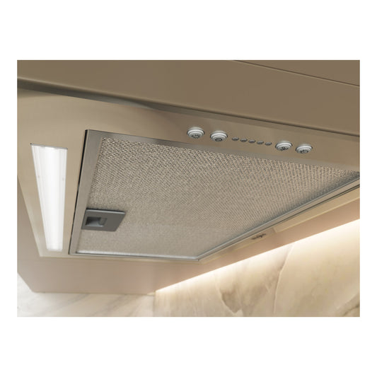 Whirlpool | WCTH 63F LEB X | Einbauhaube | 730 m³/h | 4 Leistungsstufen + Intensivstufe | Elektronische Steuerung | Edelstahl