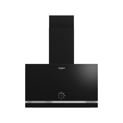 Whirlpool | WHVA 62F LM K | Angled Chimney Hood | 485 m³/h | 3 Speeds | LED | Black