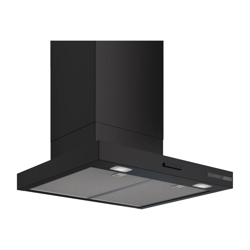 Bosch | Serie 4 | DWB65CC60 | Wall-Mounted Hood | 594 m³/h | 3 Speeds | LED | Matte Black