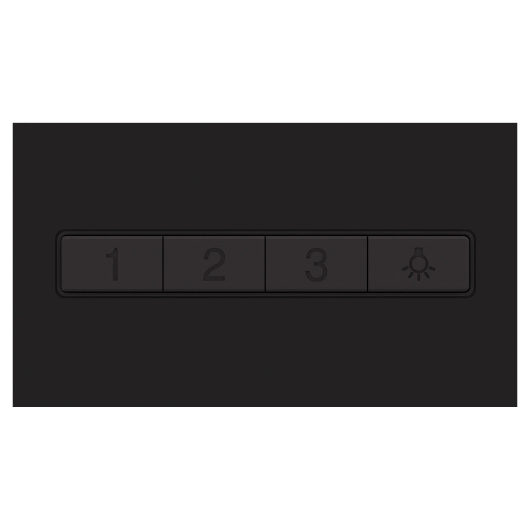 Bosch | Serie 4 | DWB65CC60 | Wall-Mounted Hood | 594 m³/h | 3 Speeds | LED | Matte Black