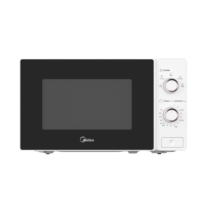 Midea | Microwave Oven | MM720C2AT-W | 700 W | 20 L | Mechanical Control | Freestanding | White