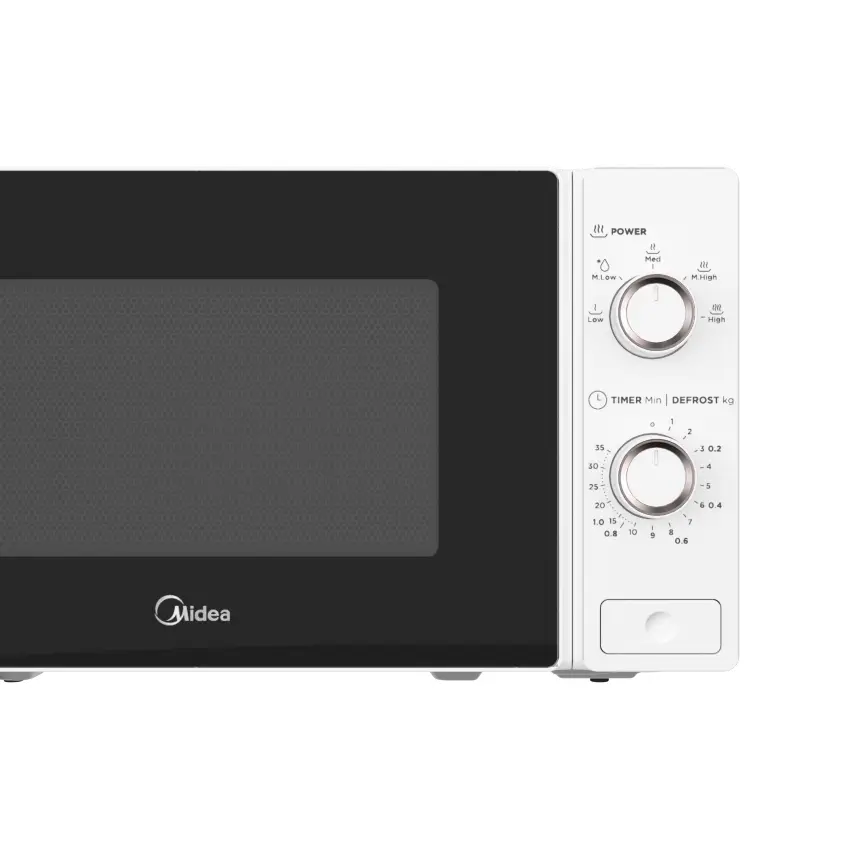 Midea | Microwave Oven | MM720C2AT-W | 700 W | 20 L | Mechanical Control | Freestanding | White
