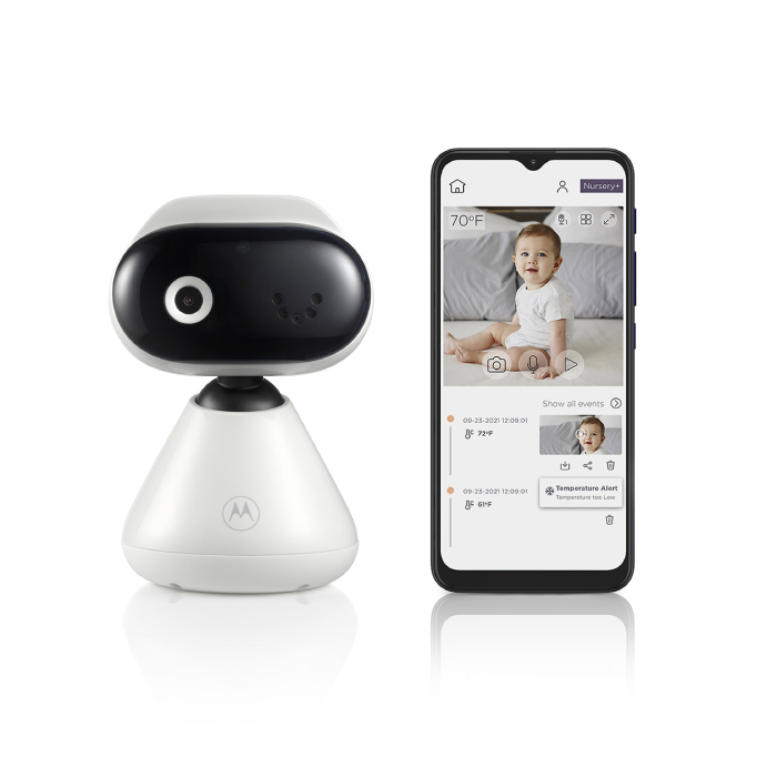 Motorola | PIP1000 CONNECT | Wi-Fi HD Video Baby Camera | 1080p | Night Vision | Two-Way Talk
