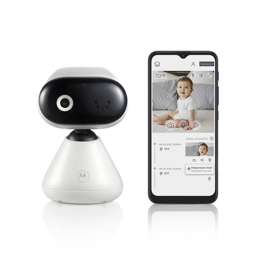 Motorola | PIP1000 CONNECT | Wi-Fi HD Video Baby Camera | 1080p | Night Vision | Two-Way Talk