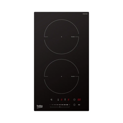 Beko | Induktionskochfeld | HDI32400TO | 2 Kochzonen | 2300 W Boost | 9 Leistungsstufen | Touch Control | Schwarz