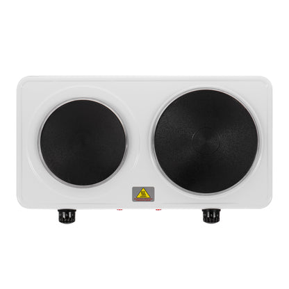 Adler | Electric Hot Plate | AD 6520 | 2500 W | 2 Cooking Zones | White