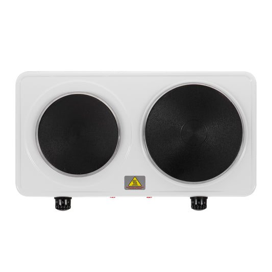 Adler | Electric Hot Plate | AD 6520 | 2500 W | 2 Cooking Zones | White