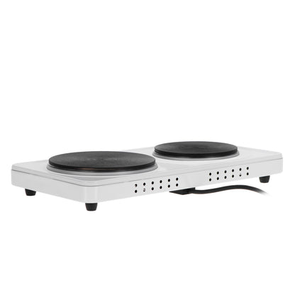 Adler | Electric Hot Plate | AD 6520 | 2500 W | 2 Cooking Zones | White