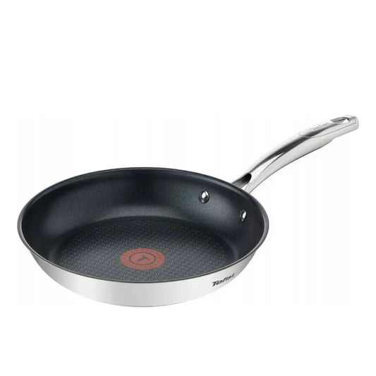 TEFAL | Duetto+ | Frying Pan | G7320434 | 24 cm | Induction | Fixed Handle | Black/Silver