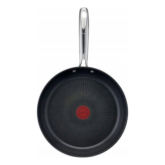 TEFAL | Duetto+ | Frying Pan | G7320434 | 24 cm | Induction | Fixed Handle | Black/Silver