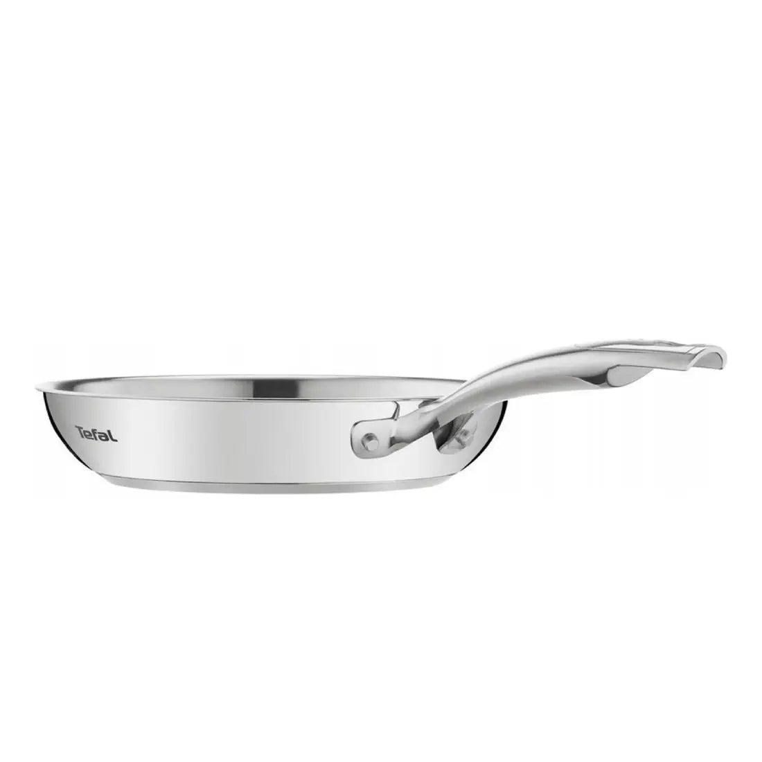 TEFAL | Duetto+ | Frying Pan | G7320434 | 24 cm | Induction | Fixed Handle | Black/Silver