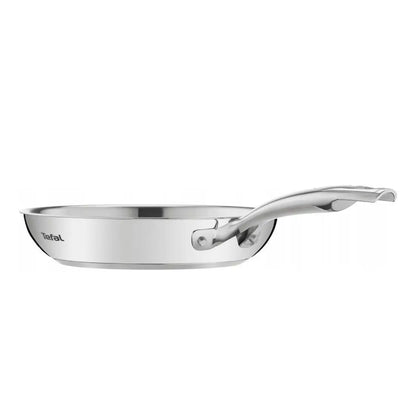 TEFAL | Duetto+ | Frying Pan | G7320434 | 24 cm | Induction | Fixed Handle | Black/Silver