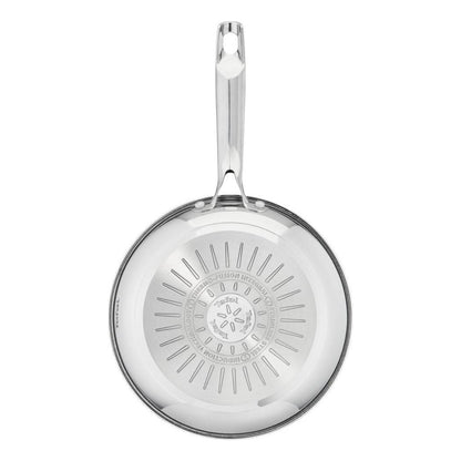 TEFAL | Duetto+ | Frying Pan | G7320434 | 24 cm | Induction | Fixed Handle | Black/Silver