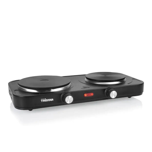 Tristar | Double Hot Plate | KP-6152 | 2500 W | 2 Cooking Zones | Black