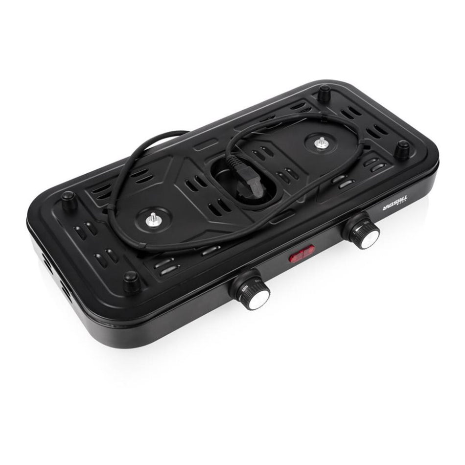 Tristar | Double Hot Plate | KP-6152 | 2500 W | 2 Cooking Zones | Black
