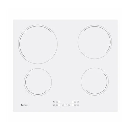 Candy | Idea | Hob | CH64CCW | Vitroceramic | 4 Cooking Zones | Touch Control | White