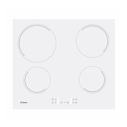 Candy | Idea | Hob | CH64CCW | Vitroceramic | 4 Cooking Zones | Touch Control | White