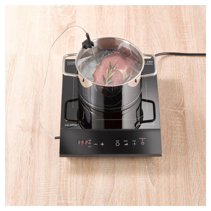 CASO | TC 2400 ThermoControl | Induction Hot Plate | 02235 | 2400 W | 1 Cooking Zone | Sensor Touch | Thermometer | Black
