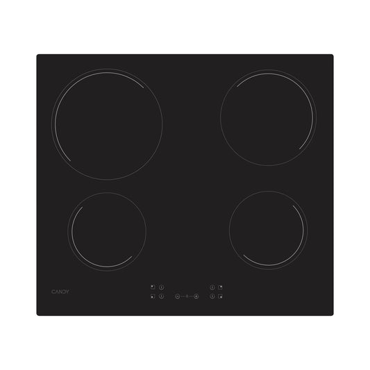 Candy | Idea | Vitroceramic Hob | CH64CCB/4U2 | 4 Cooking Zones | Touch Control | Black