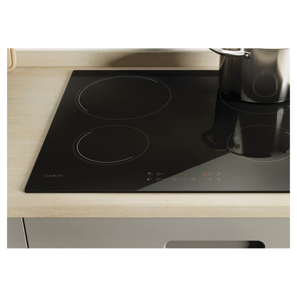 Candy | Idea | Vitroceramic Hob | CH64CCB/4U2 | 4 Cooking Zones | Touch Control | Black