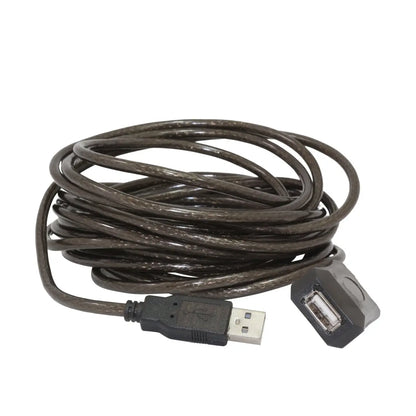 Cablexpert | USB extension cable | 4 pin USB Type A | Male | Female | 10 m | Black