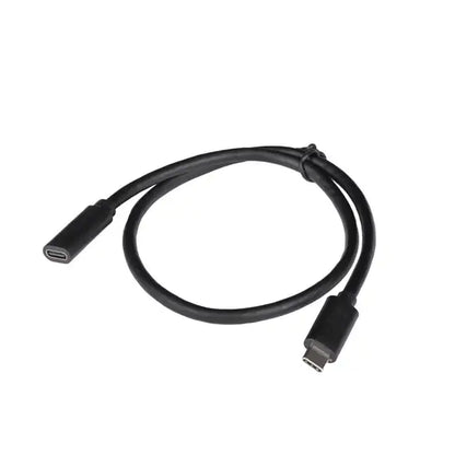 Lanberg | USB-C extension cable | 24 pin USB-C | Male | Female | 50 cm | Black